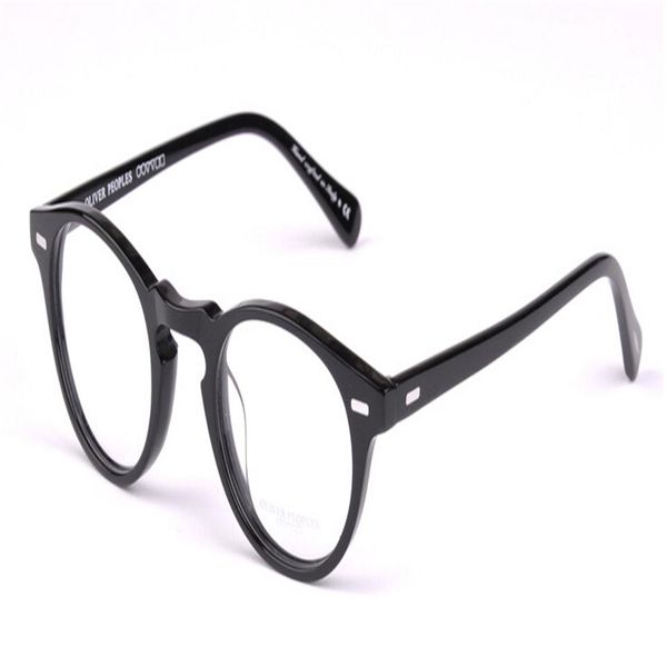 

whole- brand oliver people round clear glasses frame women ov 5186 eyes gafas with original case ov5186307i, Silver