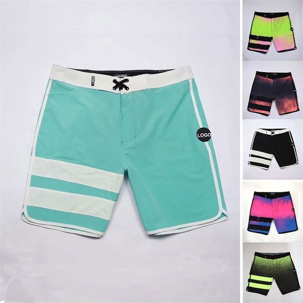 

classic bermuda quick dry waterproof surf shorts mens h phantom beach shorts surf swim gym sport 4-way elasticity board shorts 220425, White;black