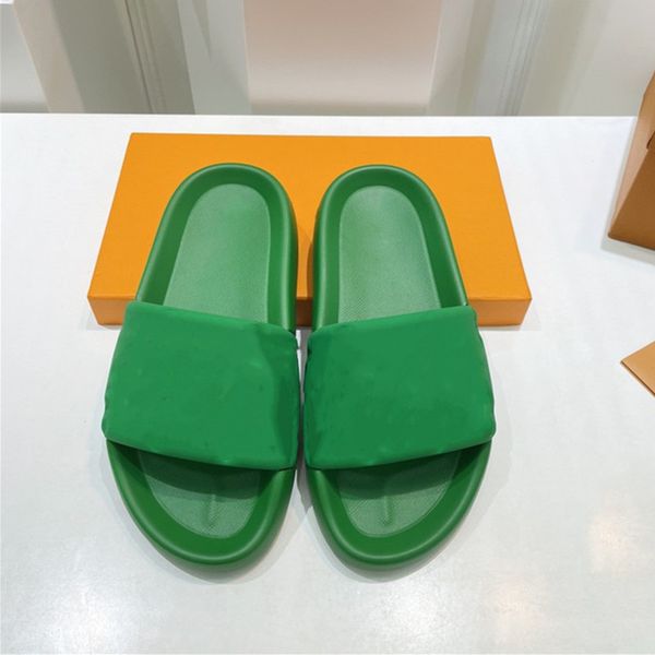 

spring and summer the latest series couples color embossed cool slippers fashion light flat casual sandals size 35-45, Black