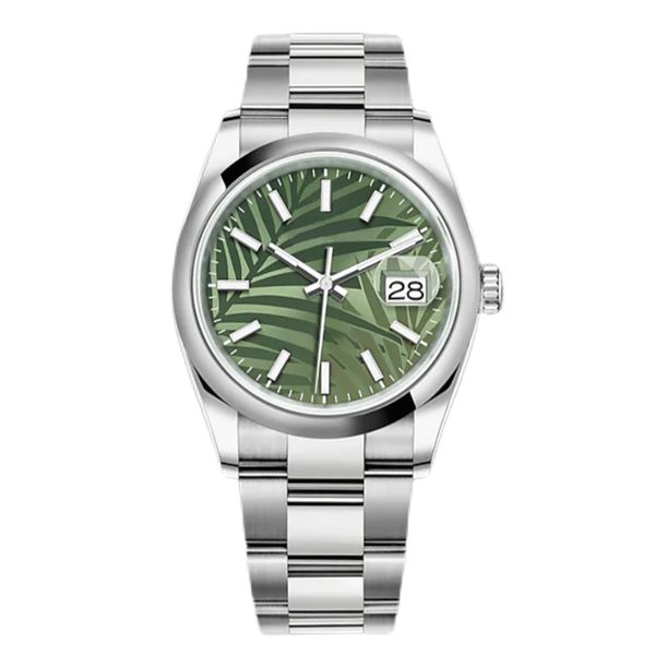

mens watch dropshipping watch big magnifying 36/41mm automatic mens mechanical watches full stainless steel jubilee strap super luminous wat, Slivery;golden