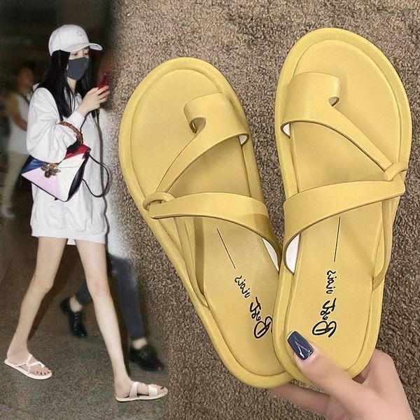 

songpyeon high small toe sandal fairy shoes new 2022 summer outwear french beach, Black