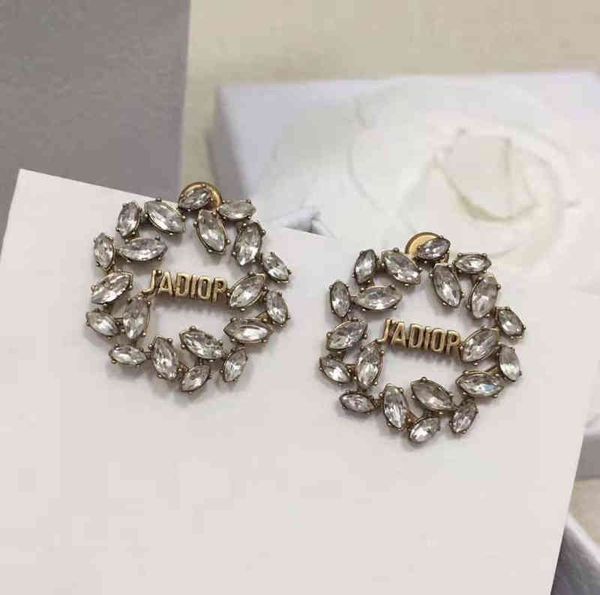 

new family ao simple female earhook earrings 2022 luxury bran fashion design versatile ladies jewelry, Golden