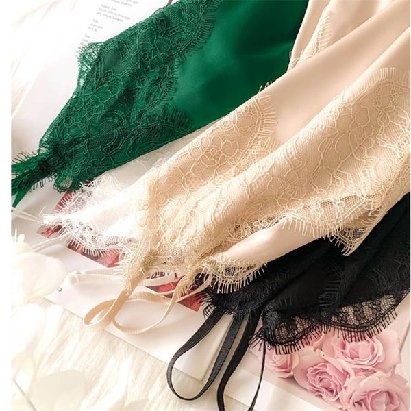 

silk tank women blusas v neck basic casual womens vest camisole lace crop female shirt summer cropped 220325, White
