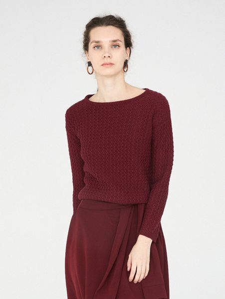 

solid drop shoulder sweater y0w2#, White;black