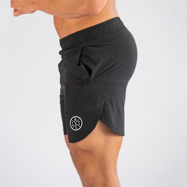 

vq fitness summer sports shorts pocket running shorts men gym fitness training run jogging sweatpants short pants outdoor 220518, White;black