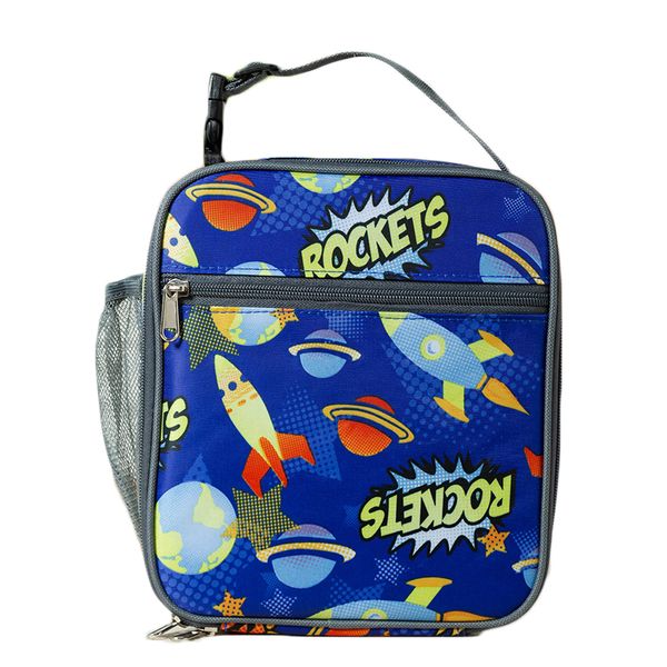 

wholesale colorful leak-proof portable reusable oxford kid lunch bag