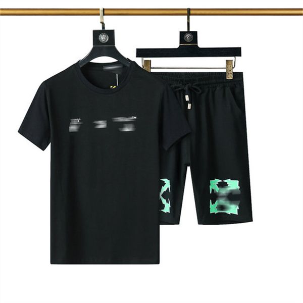 

fashion men's casual tshirt man tracksuits print short sleeve shirt loose suit tracksuits for men summer hawaii outfits sets two piece, Gray