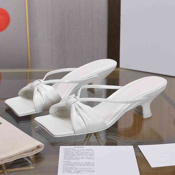 

sandals summer by french butterfly dewtoed kitten heel leather one line sandals women, Black