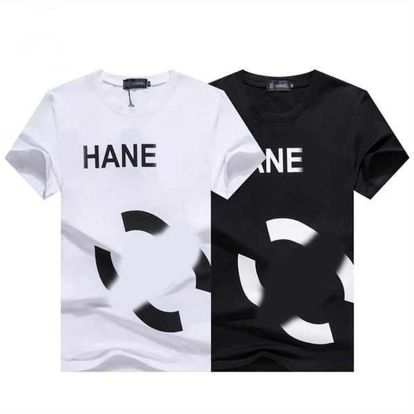 

summer brand mens t shirt fashion men women designers clothing short sleeve casual loose couple tee 99, White;black