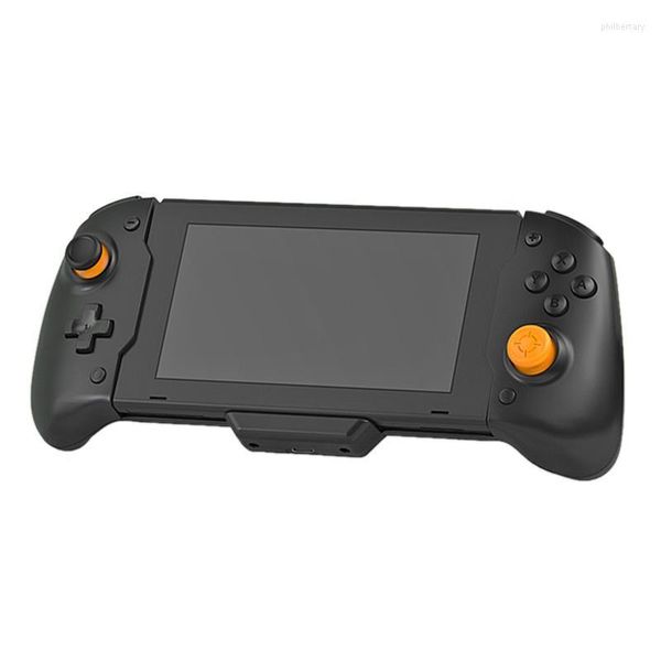 Gamecontroller Joysticks für N-Switch-Griffgriff-Controller Gamepad-Stecker PD-Schnellladung Doppelmotorvibration Eingebauter 6-Achsen-Gyro-Phi