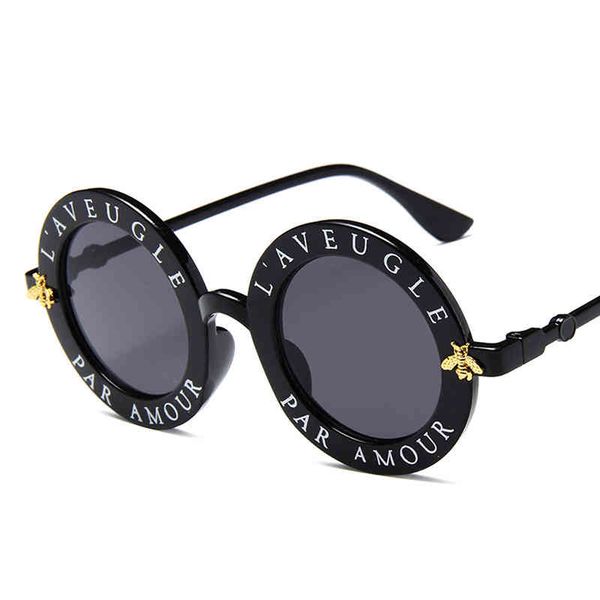 

small round women sunglass vintage black metal sun glass for female fashion digner 2022 new, White;black