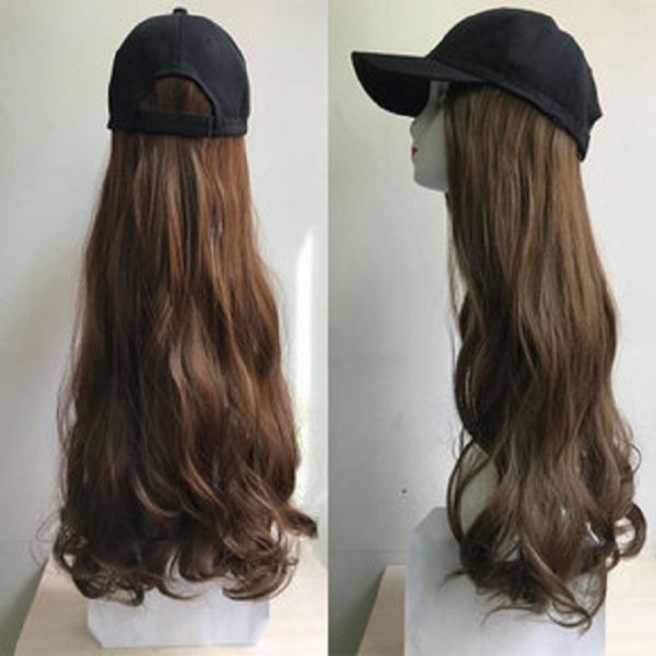 

big wave korean style female wig 5 styl lace hu hair braided wigs various colors ffy easy to wear wholale lot, Black