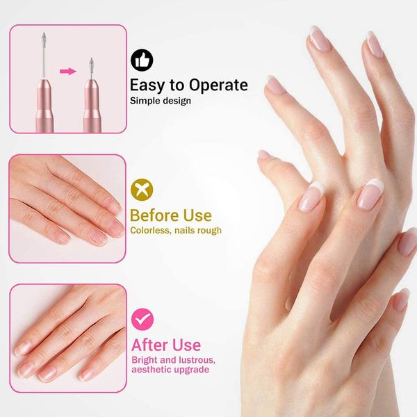 

usb electric nail file nail sander professional nails manicure machine manicure pedicure kit for salon and home nail art tools p