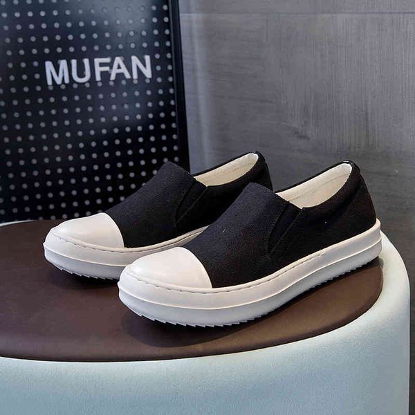 

sandals ro bottom canvas shoes women's thick sewing men's and lovers' casual summer breathable small white 7z8a, Black