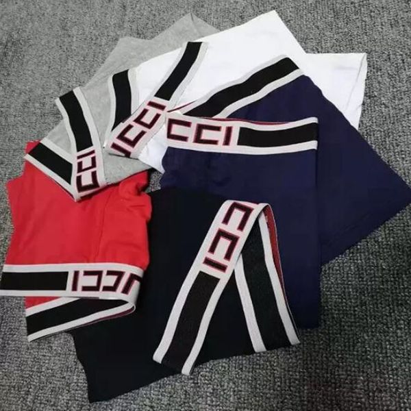 

sell luxury mens designer boxers brand underpants mens boxer casual shorts g letter underwear luxury breathable underwears, Black;white
