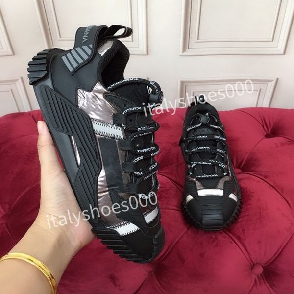 

womens designer casual shoes inner 34-45 heel heightening new design mens or womens fashion versatile luxury brand couples sneakers hc200906, Black