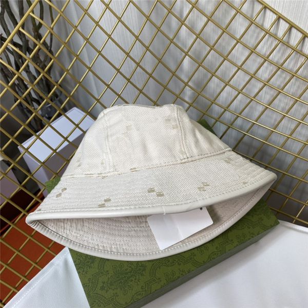 

summer big brim bucket hats double letter jacquard sun caps bucket hat outdoor travel sunshade cap, Blue;gray