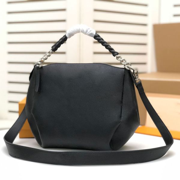 

2022 womens bag babylone chain bb mahina perforated calfskin leather designer flower printing shoulder bags handbags