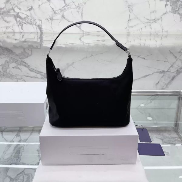

fashion luxury designer bags 2022 crossbody underarm bags shoulder portable canvas fabric waterproof black