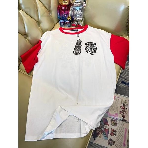 

women's t-shirt designer cross style women's fashion short sleeve t-shirt ot0t, White