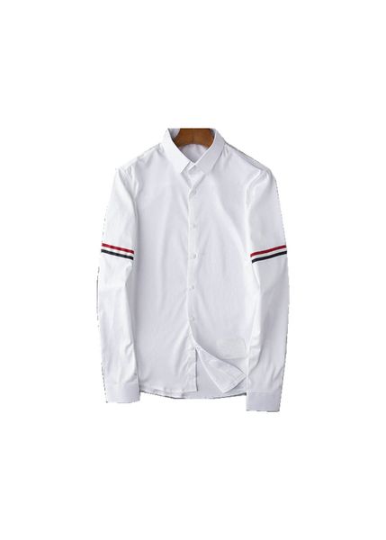 

2022European British early shirt spring summer latest letter full print men women breathable mixed cotton casual slim# M-3XLmen28, White