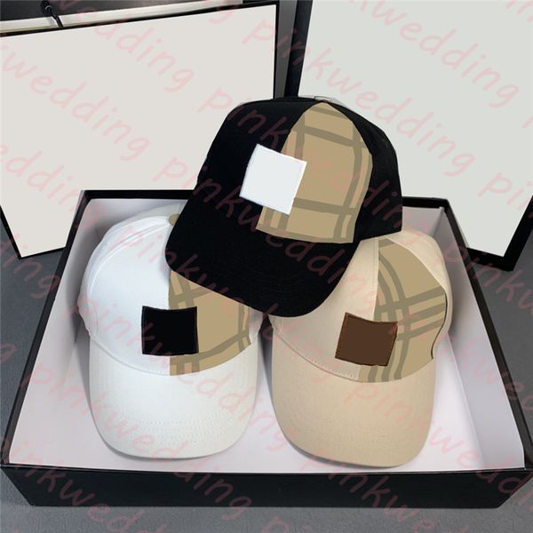 

plaid ball cap patchwork basketball cap women men designer visor caps classic curved canvas hat, Blue;gray