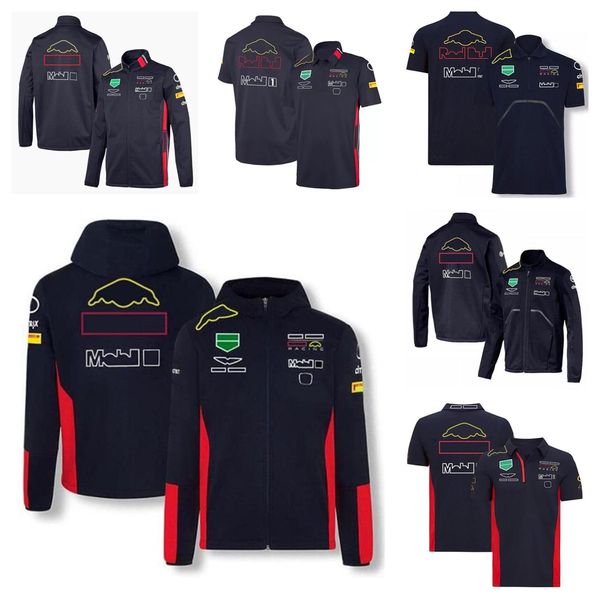 

new motorcycle jumpsuit spring and autumn team sweatshirt polo suit same style customization