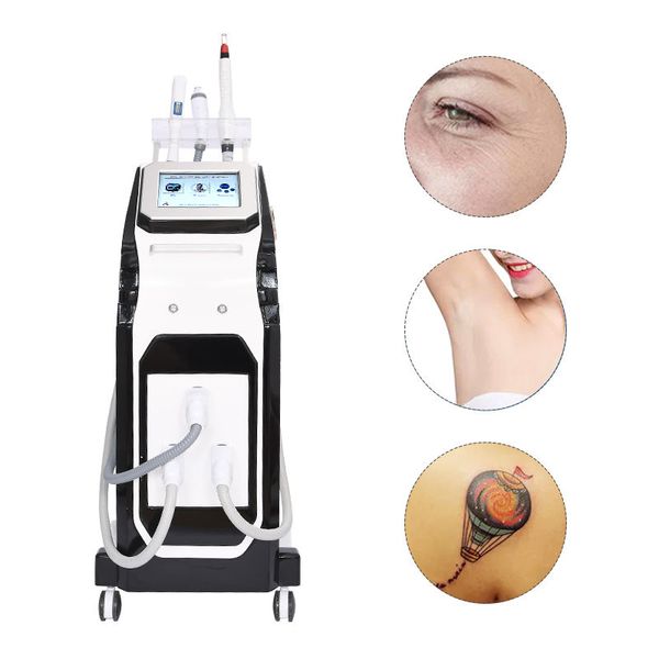 

3 in 1 wrinkle removal dpl rf ipl pico laser tattoo carbon peeling hair removal epilator salon use equipment