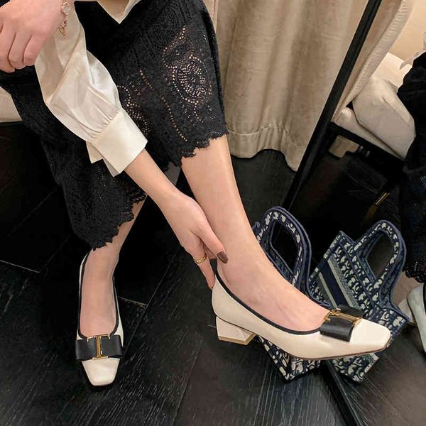 

boots spring french pointed thin heel shallow cow leather small size 33 women's single shoes 34 bow with skirt and high heels zc9e, Black