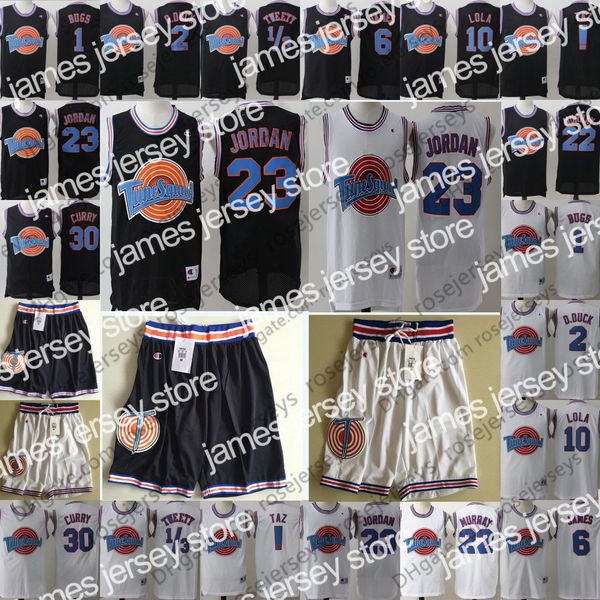 NCAA Jersey Uzay Kafası Filmleri Jersey Tune Squad Michael Taz Tweety Bugs Bunny Daffy Duck Lola Bunny Bill Murray Film Basketbol Köri James Blanc