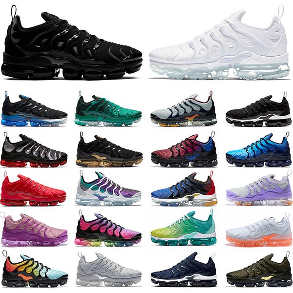 

2023 tn plus men women running shoes oracle aqua atlanta triple white black red cherry dmp cool grey hyper blue betrue mens trainers sp asjm