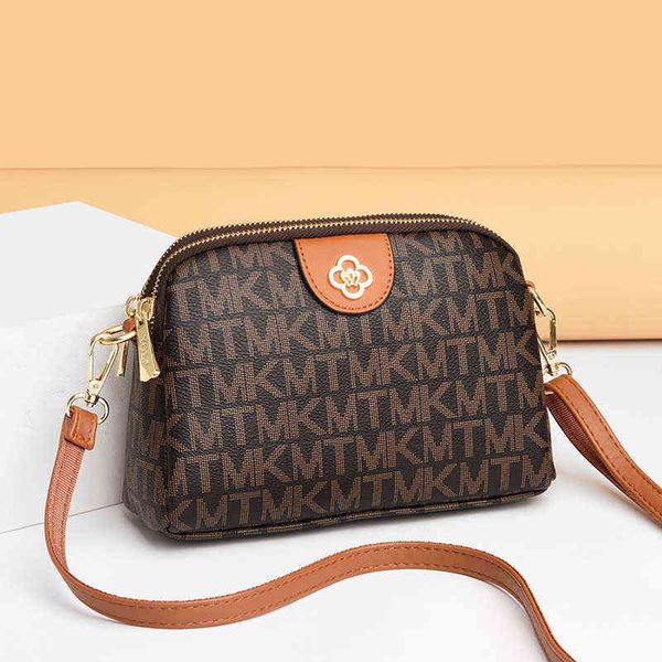 

2022 new fashion all-match ladies mini handbag small bag double layer women's single shoulder oblique span round 2945
