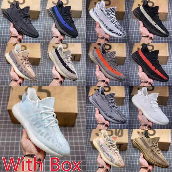 

2022 v2 shoes static 3m reflective gypsophila running shoes beluga 2.0 sesame butter semi-frozen yellow cream white zebra mens womens sneake, Black