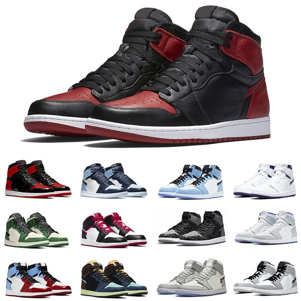 

bred toe 1 1s basketball shoes patent bred blue chill hype royal university fearless court purple neutral grey rebellionaire sport sneakers