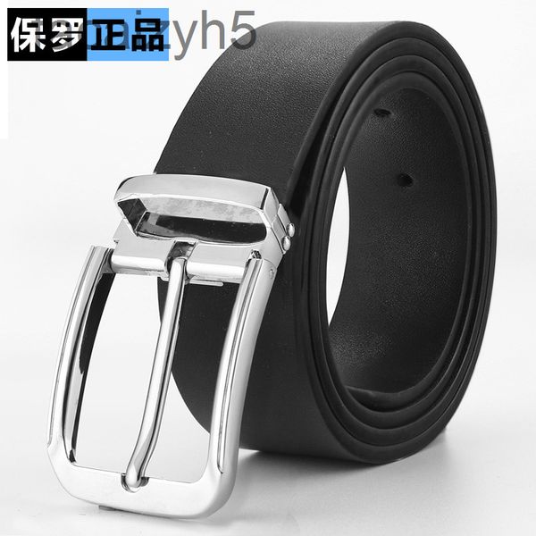 

belts designer beltleather men's needle buckle leather young student casual versatile trouser personality korean cowhide menfhc0, Black;brown