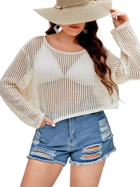 

plus drop shoulder without bra 15wu#, Black