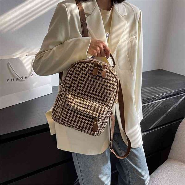 

bird double shoulder bag women's spring and summer new small backpack versatile leisure bags