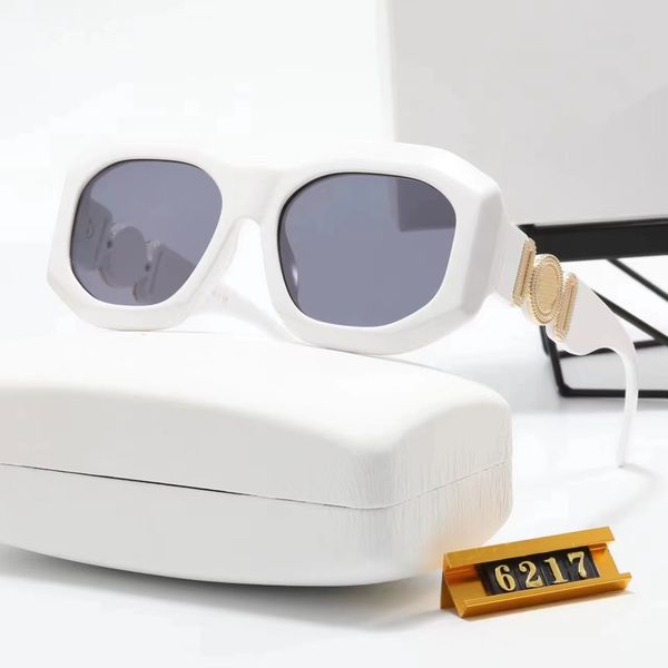 

versage sunglass men designer sunglasses man woman personality goggle beach sun glasses retro small frame luxury design uv400 with box luxur, White;black