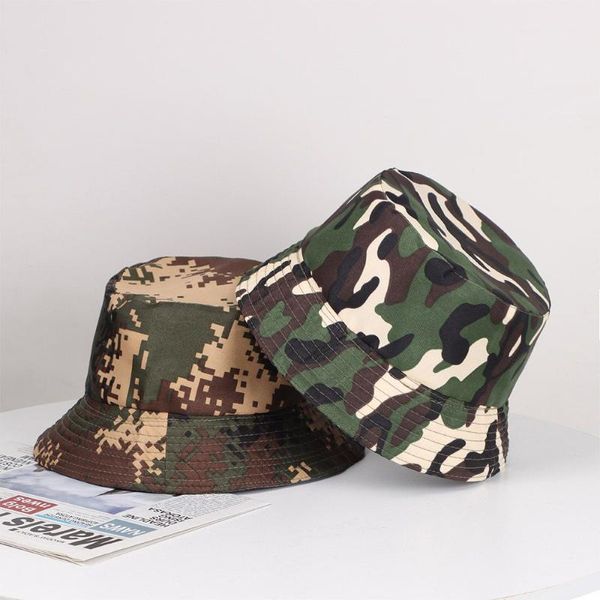 Boinas Camuflagem Tactical Cap Bucket Militar Chapé