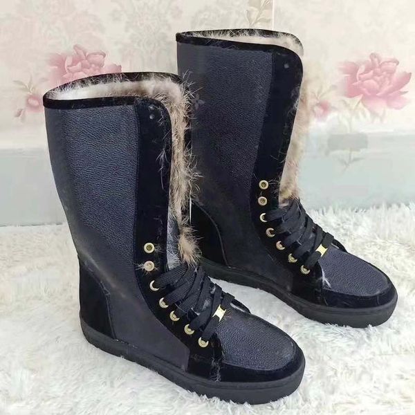 

designer boots luxury boot genuine leather martin boots ankle booties woman short boot sneakers trainers slipper sandals by shoebrand 056, Black