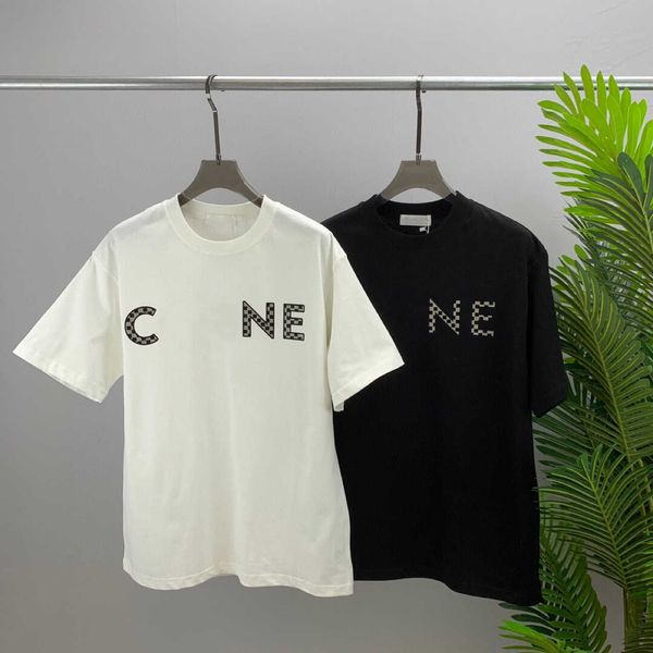 

men's t-shirts designer brand spring new short t-shirt men loose casual half sleeve t shirt black white tees, White;black