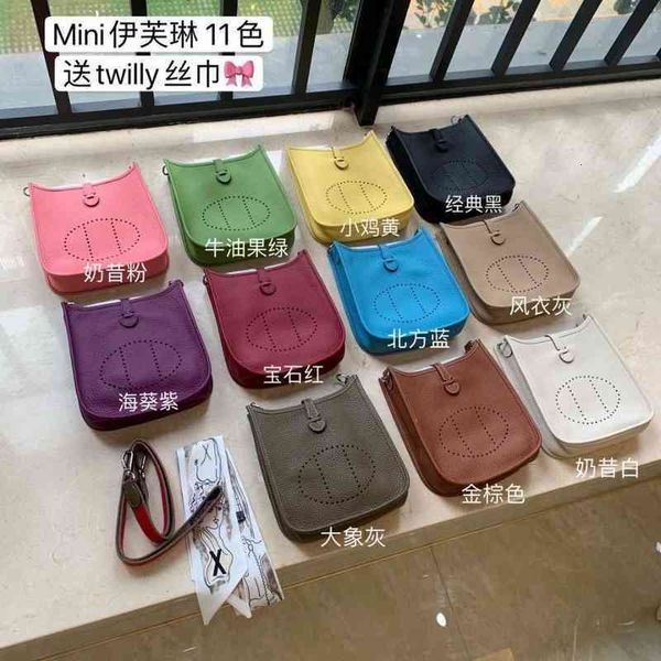 

handbag crossbody evelynes's women hollowed out 2022 women's bag tc leather messenger minim62a