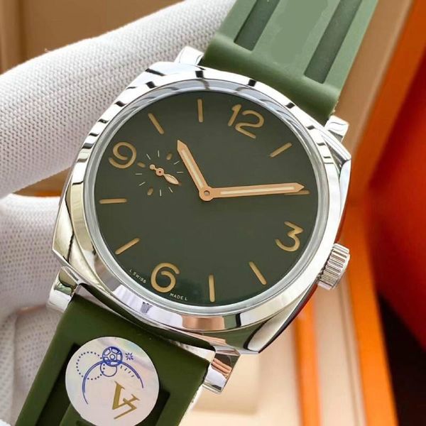 

lois-995 designer luxury mens watches automatic watch 316 fine steel 45mm dial man watch calendar mechanical watch, Slivery;brown