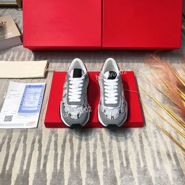 

2022 casual shoes boots women leathe sneaker fashion lady designer trainers man shoe size35-45, Black