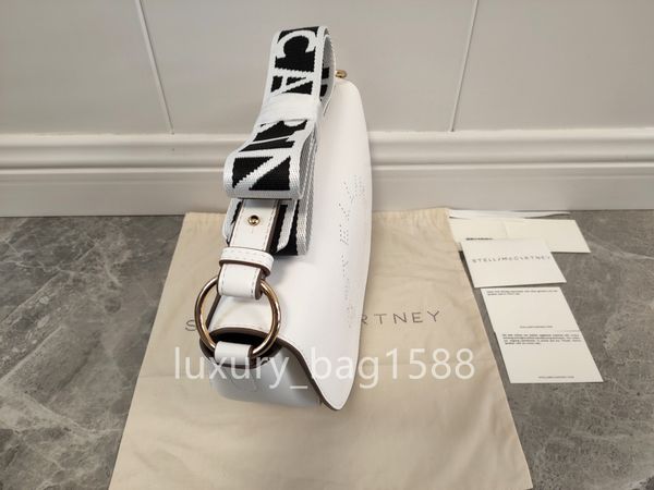 

bag women 2022 designer stella mccartney women's single shoulder saddle bag pvc leather double size handbag shoulder strap xhgs