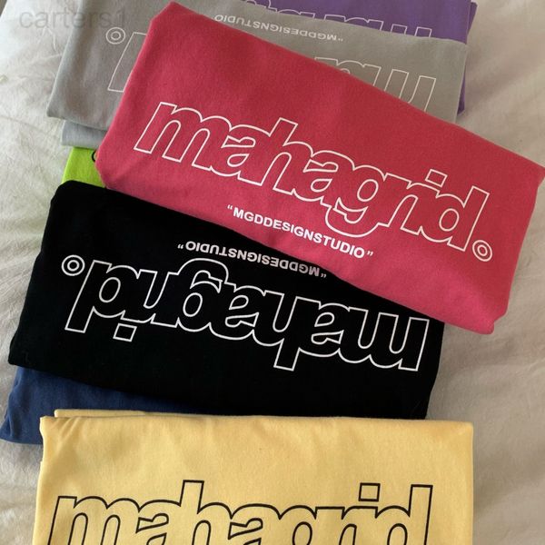 

men's t-shirts designer mahagrd korean hollow letter printed short sleeve t-shirt star's same simple men's and women's v, White;black