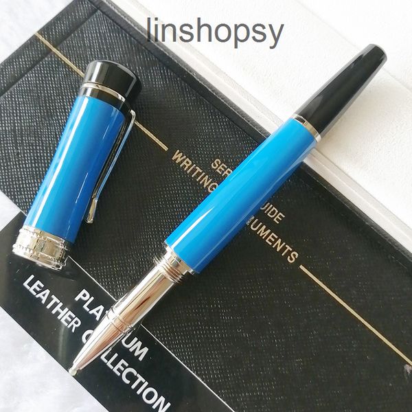 

roller ball pen luxury special edition lucky star classic blue/white/black/metal stationery writing smooth office school+gift c0ba