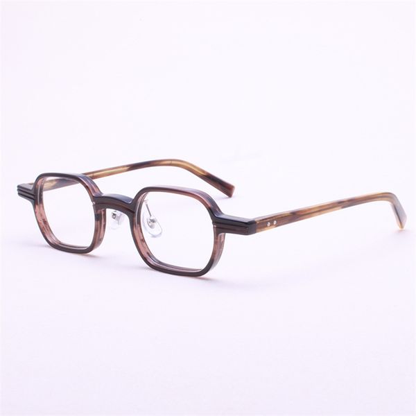 

60% outlet online store new plate glasses frame small frame danyang with myopia frame, White;black