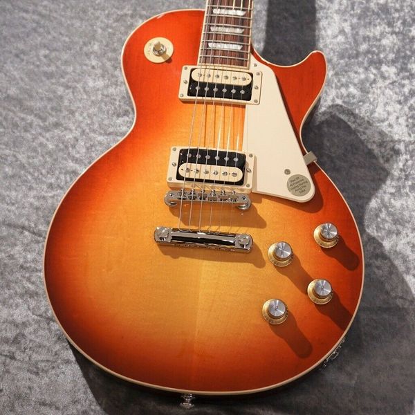 

les classic heritage cherry sunburst guitar