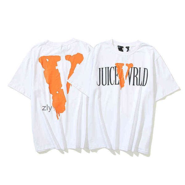 

mens t-shirts vlones summer cotton, White;black